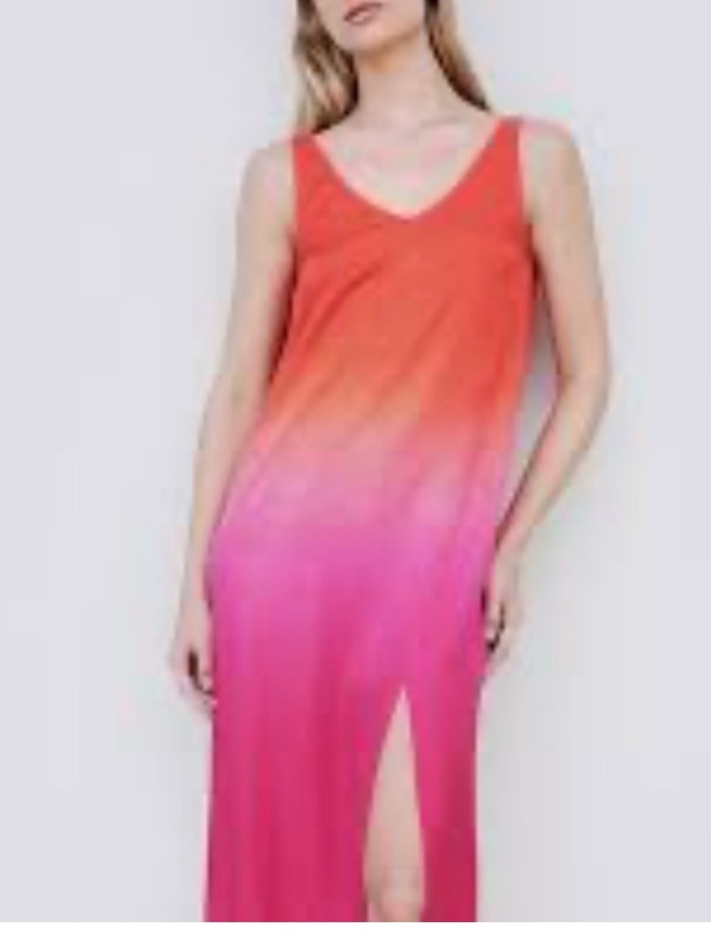 Anthropologie Sundry ombre dress